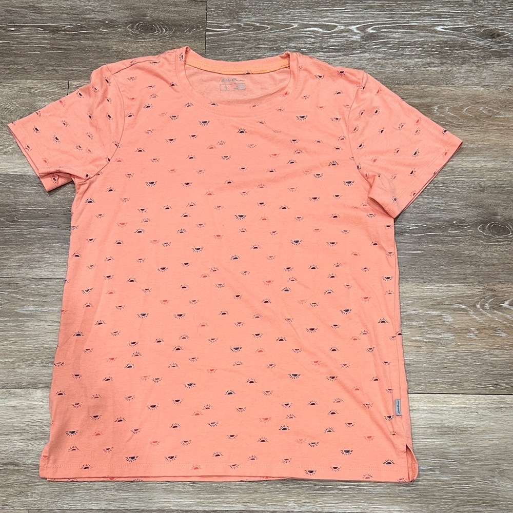 Eddie Bauer Coral Graphic T-Shirt